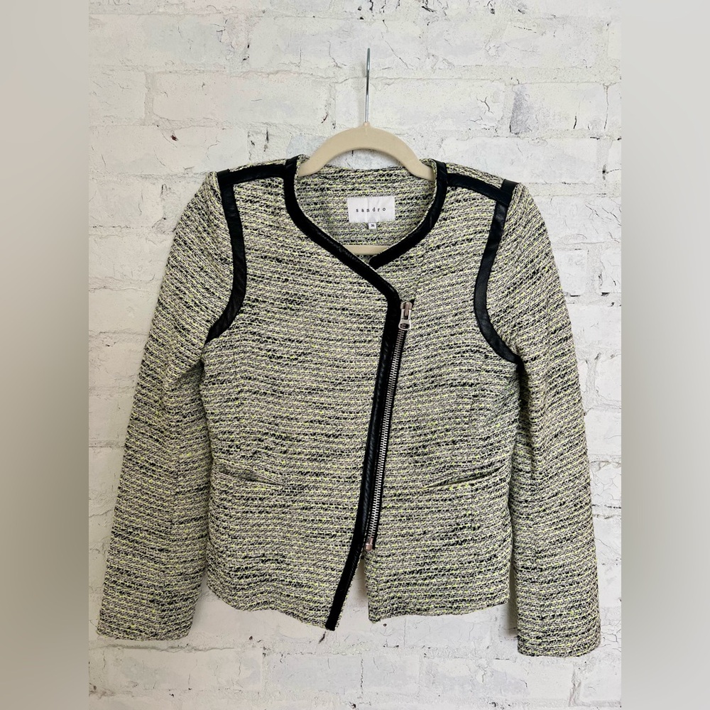Sandro tweed jacket